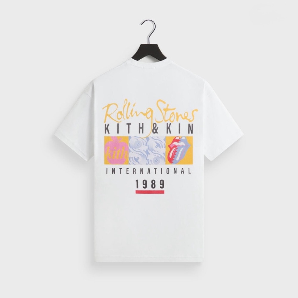 NWOT Kith for The Rolling Stones 1989 Tour Vintage Tee - Picture 4 of 11